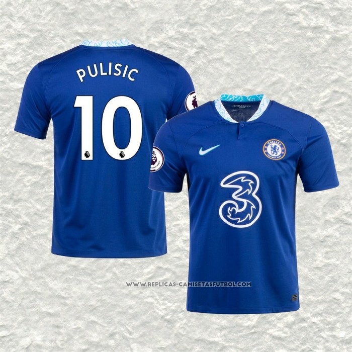 Camiseta Primera Chelsea Jugador Pulisic 22-23